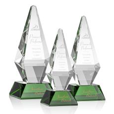 Allison Green Crystal Trophy - Crystal Trophies