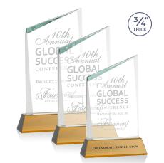 Brito on Helton Amber Peaks Crystal Trophy - Crystal Trophies