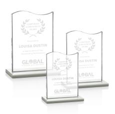 Dobbs Fagan Unique Crystal Trophy - Patriotic and Government Awards 