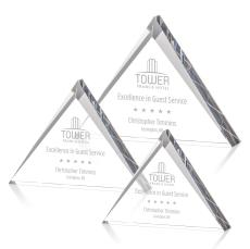 Stacy Pyramid Crystal Trophy - Crystal Trophies