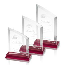 Herndon Red Peaks Crystal Trophy - Crystal Trophies