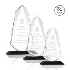 McMullen Black Peaks Crystal Trophy - Crystal Trophies