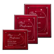 Metzger Plaque - Rosewood - Wall Plaque Awards