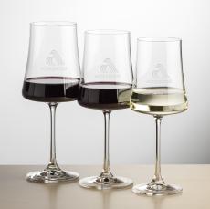 Yoder Wine - Deep Etch - Wine Glasses