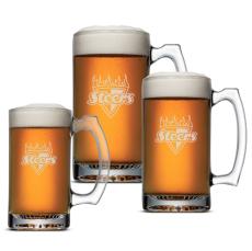 Columbus Beer Stein - Deep Etch - Beer Glasses