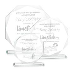 Britt Polygon Crystal Trophy - Crystal Trophies