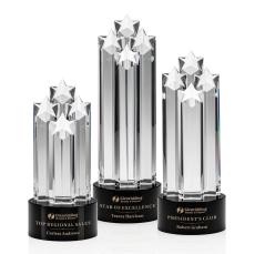 McNeil Star Black Towers Crystal Trophy - Trophies