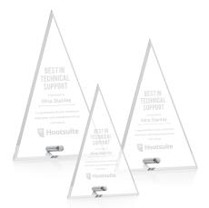 Jewell Tower Silver Towers Acrylic Trophy - Acrylic Trophies