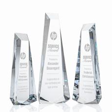 Hankins Obelisk Towers Crystal Trophy - Crystal Trophies