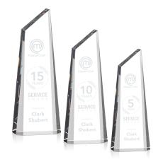 Keene Tower Peaks Crystal Trophy - Crystal Trophies
