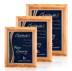 Enriquez Bamboo - Blue - Wall Plaque Awards