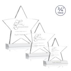 Ibarra Star Fagan Crystal Trophy - Crystal Trophies
