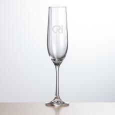 Morales Flute - Deep Etch - Champagne Glasses