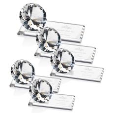 Diamond on Starfire Diamond Crystal Trophy - Diamond Trophies