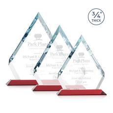 Apex Red Crystal Trophy - Crystal Trophies