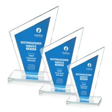 Corbett Blue Peaks Crystal Trophy - Crystal Trophies
