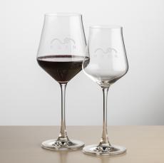 Watts Wine - Deep Etch - Wine Glasses