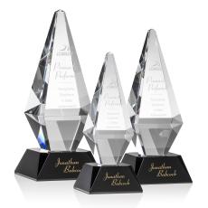 Allison Black Crystal Trophy - Crystal Trophies