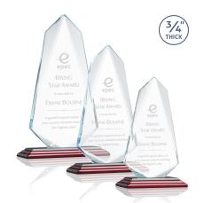 McMullen Wood Crystal Trophy - Crystal Trophies