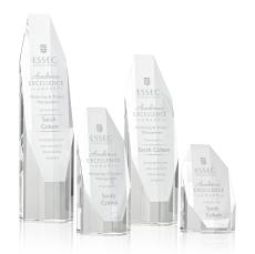 Cunningham Polygon Crystal Trophy - Crystal Trophies