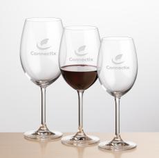 Flynn Wine - Deep Etch - Wine Glasses