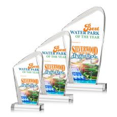 Thomason Full Color Peaks Acrylic Trophy - Acrylic Trophies