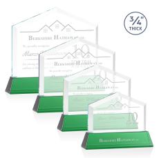 Realtor on Helton Green Peaks Crystal Trophy - Crystal Trophies