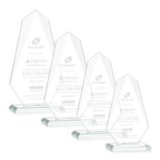 Byers Clear Unique Crystal Trophy - Glass Trophies