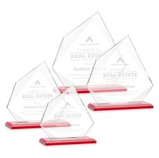 Hoang Red Peaks Crystal Trophy - Crystal Trophies