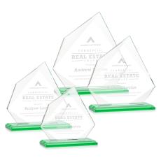 Hoang Green Peaks Crystal Trophy - Crystal Trophies