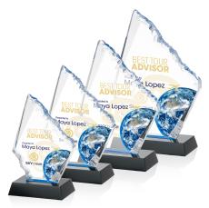 Kauffman Full Color Peaks Acrylic Trophy - Acrylic Trophies