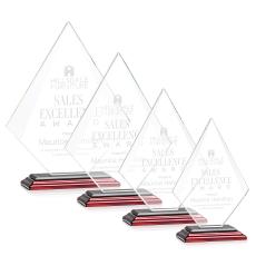 Lujan Wood Crystal Trophy - Eco-Friendly Trophies