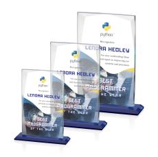 Jenkin Full Color Rectangle Crystal Trophy - Crystal Trophies