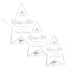 Jewell Star Gold Acrylic Trophy - Acrylic Trophies