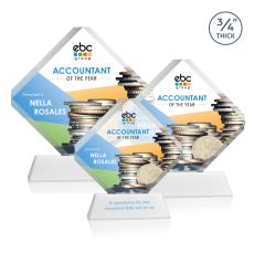 Jacobsen on Helton Full Color Fagan Crystal Trophy - Crystal Trophies