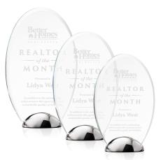Becker Circle Crystal Trophy - Crystal Trophies