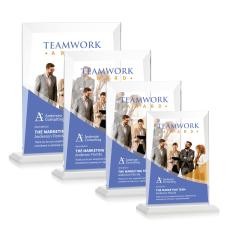 Prieto Full Color Fagan Rectangle Crystal Trophy - Crystal Trophies