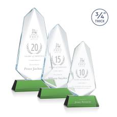 McMullen on Helton Green Unique Crystal Trophy - Crystal Trophies