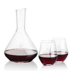 Delossantos Carafe & Stahl Stemless Wine - Carafes