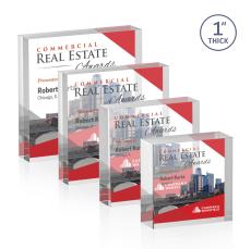 Franks Full Color Square / Cube Acrylic Trophy