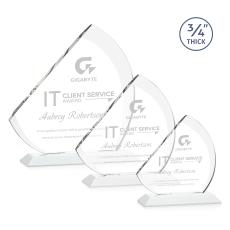 Yanez Fagan Peaks Crystal Trophy - Crystal Trophies