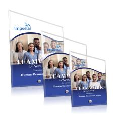 Jewell Peak Full Color Silver Peaks Acrylic Trophy - Acrylic Trophies