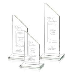 Mathews Clear Peaks Crystal Trophy - Crystal Trophies