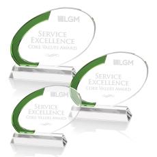 Rojas Circle Crystal Trophy - Crystal Trophies