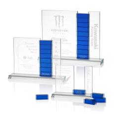 Building Block Rectangle Crystal Trophy - Crystal Trophies