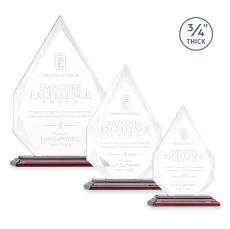Archer Rosewood Peaks Crystal Trophy - Crystal Trophies