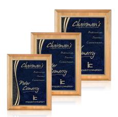 Enriquez Berger - Blue - Wall Plaque Awards