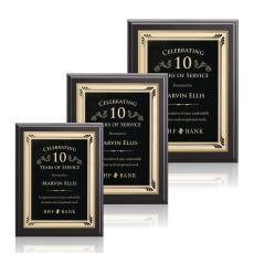 Messer Stark - Black/Black - Wall Plaque Awards