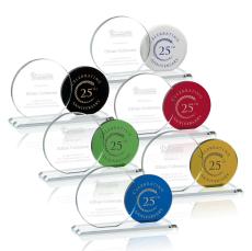 Romero Circle Crystal Trophy - Crystal Trophies