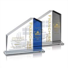 Waters Peaks Crystal Trophy - Crystal Trophies